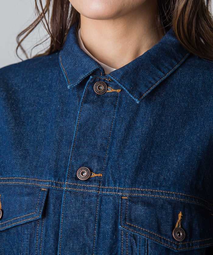 Socolla 【socolla】 Denim Over Vest