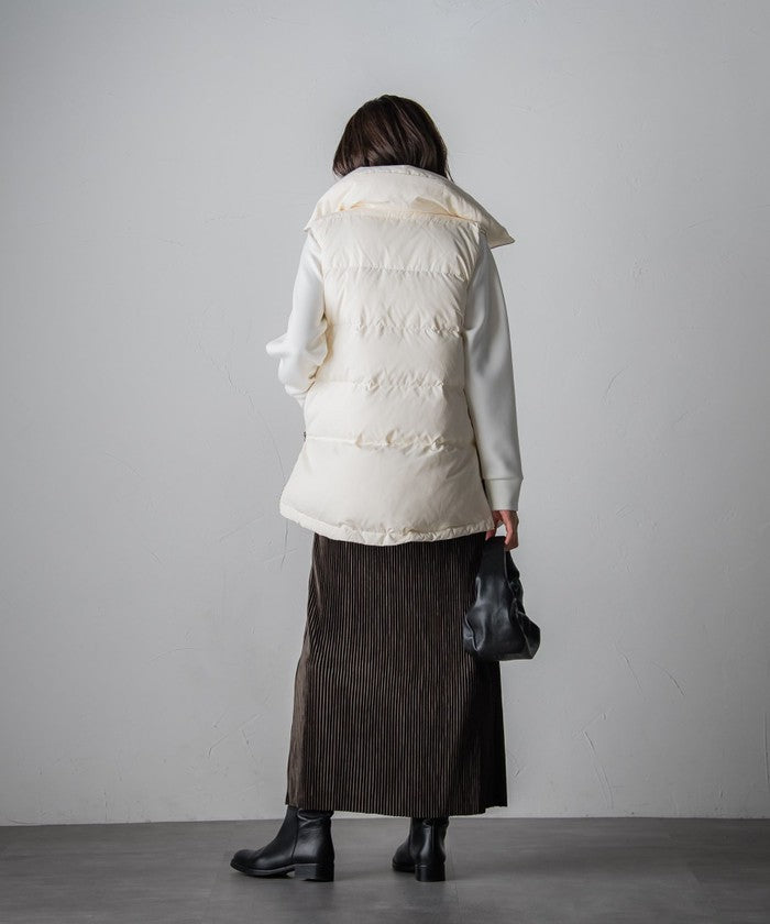 Socolla 【socolla】 Suede Touch Pleated Skirt