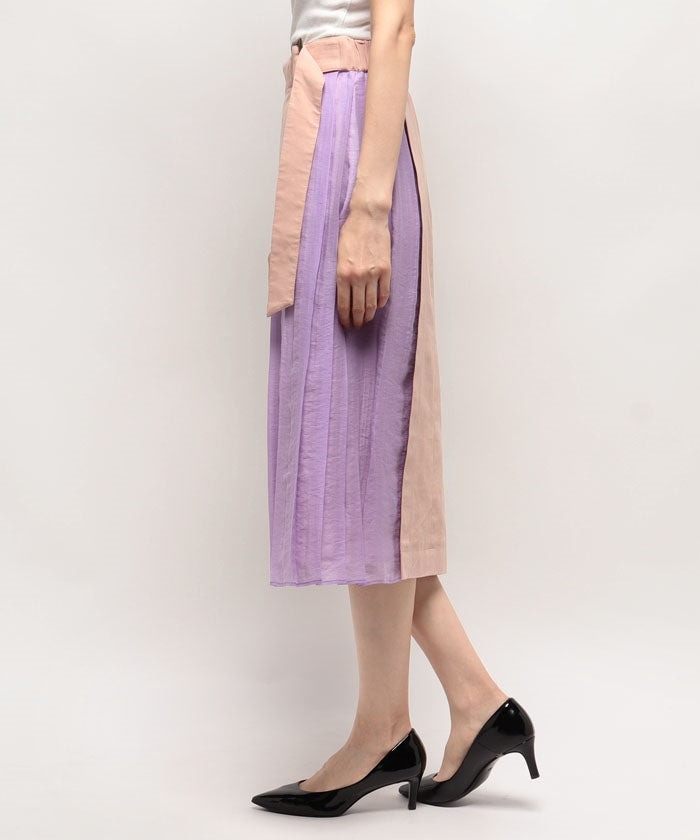 Socolla 【socolla】 Luqua Nishinomiya Betchu Kirei Me Furea Skirt