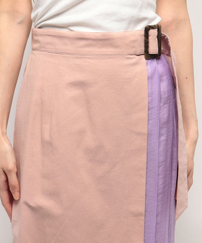 Socolla 【socolla】 Luqua Nishinomiya Betchu Kirei Me Furea Skirt