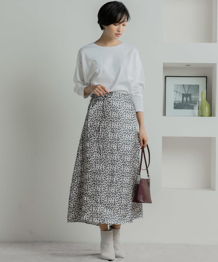 Socolla 【socolla】 NET Betchu Shiny Satin Skirt