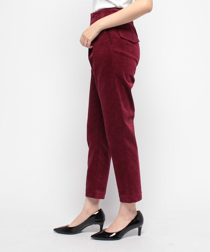 Socolla 【socolla】 Cotton Chuu Corduroy Pants