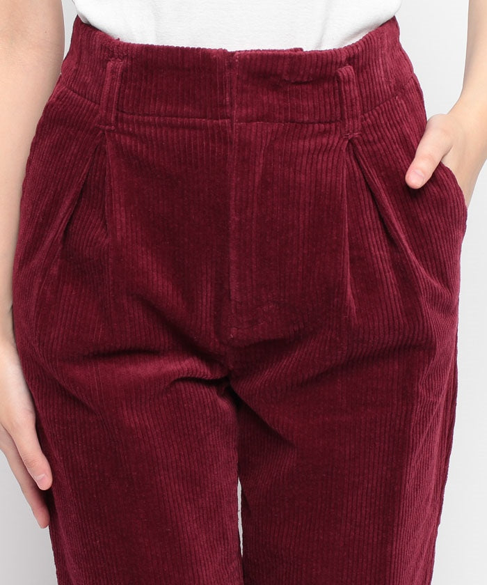 Socolla 【socolla】 Cotton Chuu Corduroy Pants