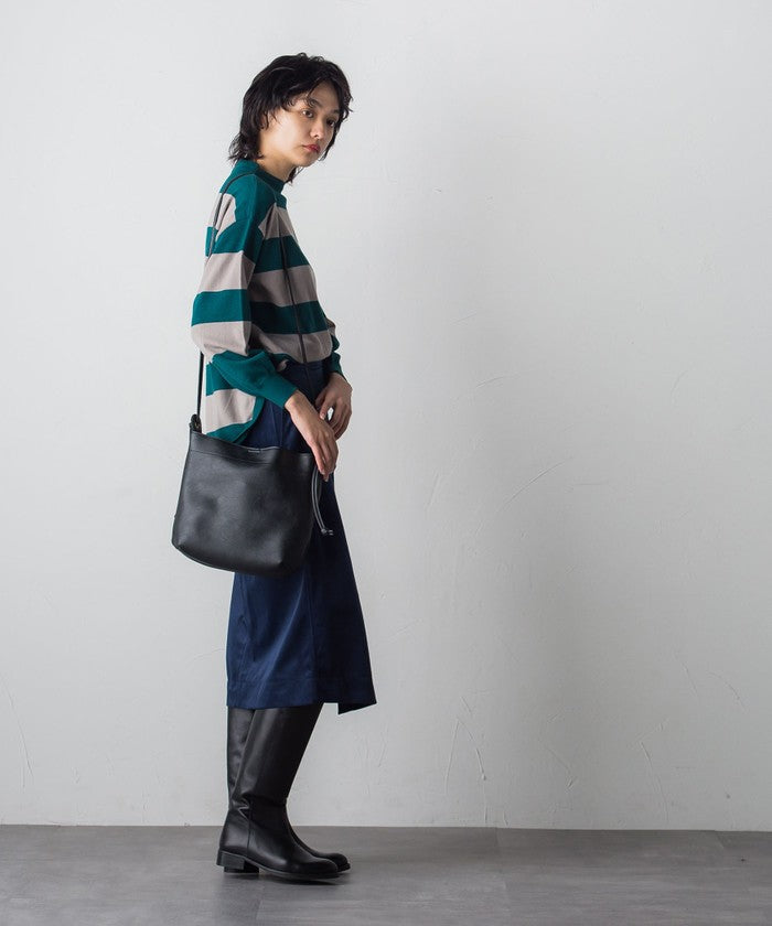 Socolla 【socolla】 Wrap Corduroy Skirt