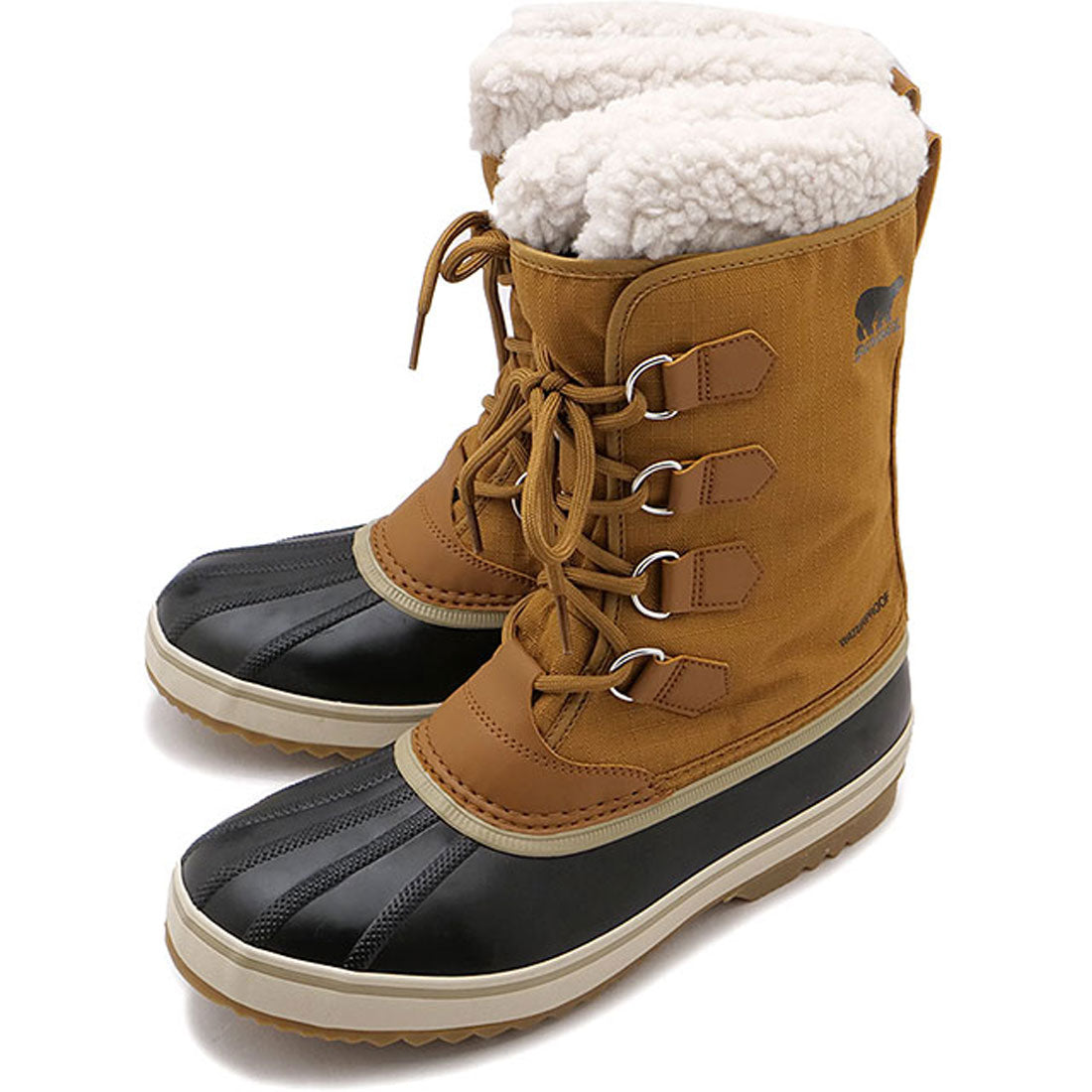 ソレル SOREL M 1964 PAC NYLON WP Camel-Brown/Black [NM5189-224]