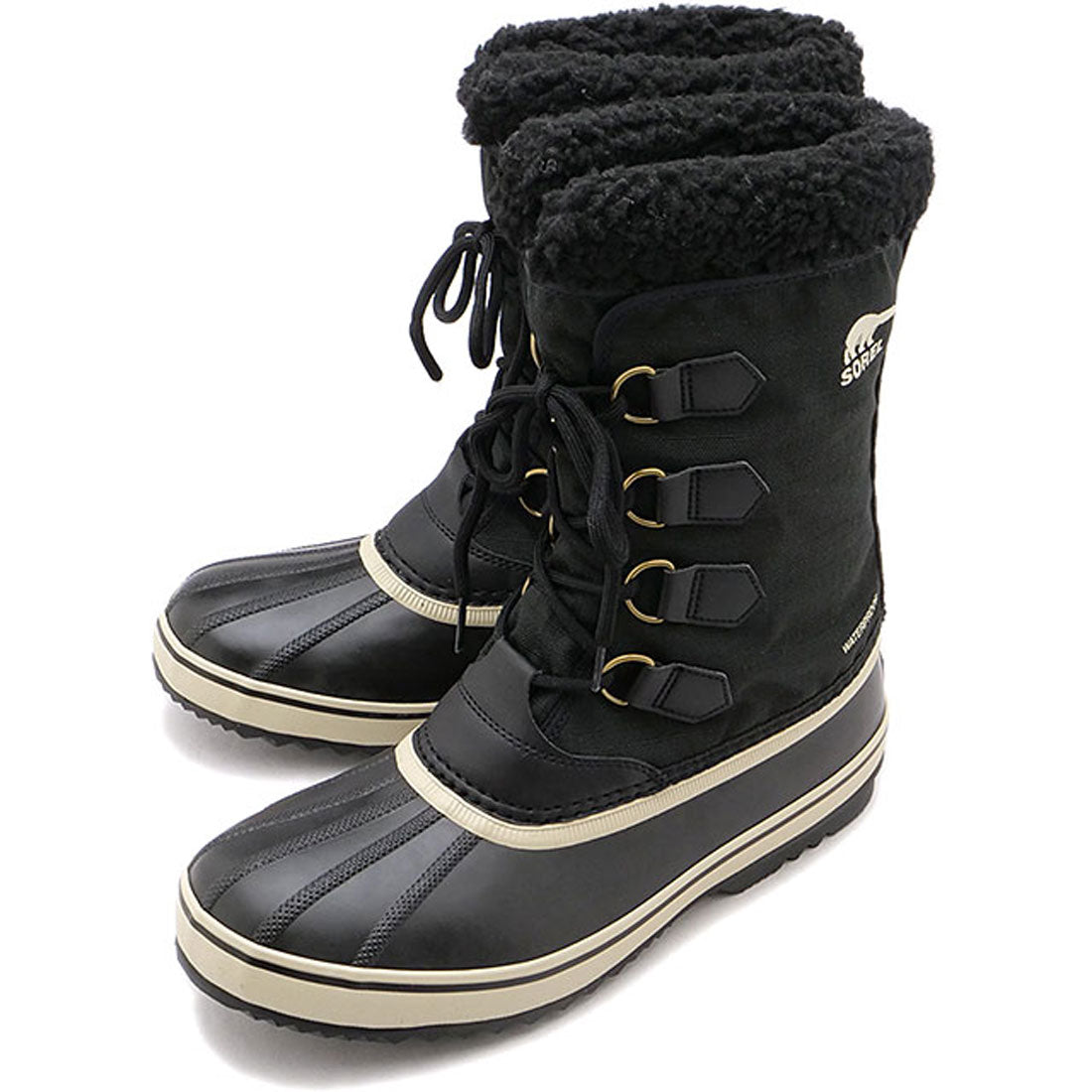 ソレル SOREL M 1964 PAC NYLON WP Camel-Brown/Black [NM5189-224],Black/Ancient-Fossil