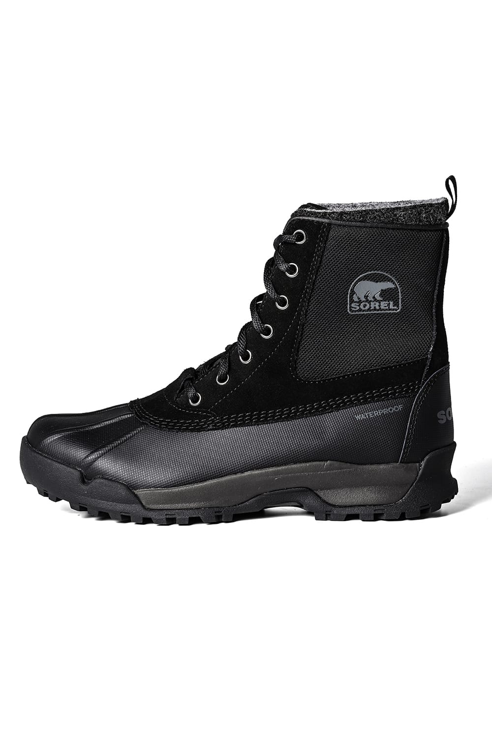 ソレル SOREL BUXTON LITE BOOT WP,Black/Black