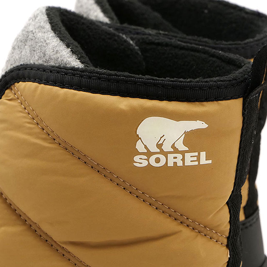 ソレル SOREL W WHITNEY II PLUS LACE WP Tawny-Buff/Black [NL5162-253]