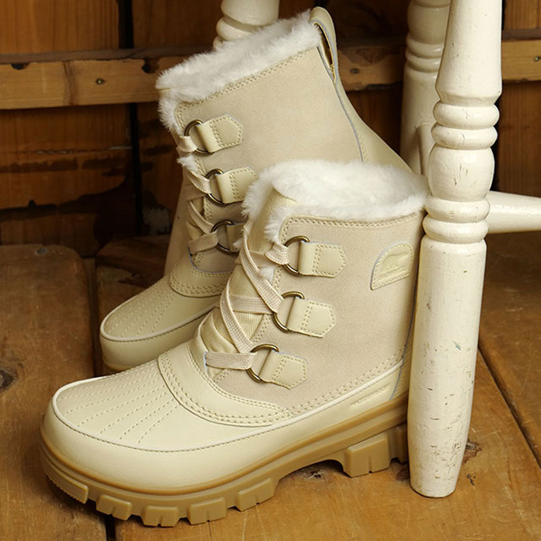 ソレル SOREL W TIVOLI V WP Honey-White/Sea-Salt [NL5113-292]
