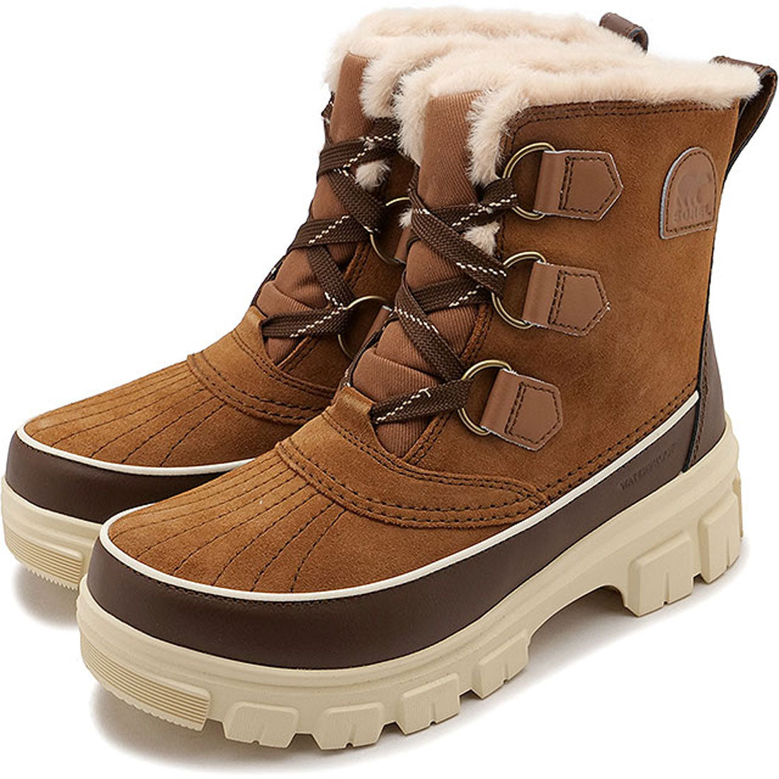 ソレル SOREL W TIVOLI V WP Honey-White/Sea-Salt [NL5113-292]