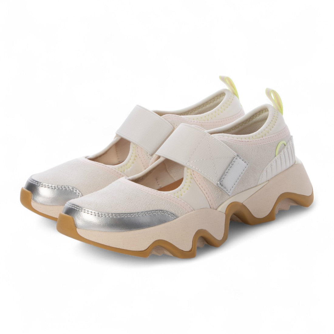 ソレル SOREL KINETIC IMPACT Ⅱ MJ（キネティック インパクト2 メリージェーン）厚底ワンストサンダル NL5107 （シーソルト/ガム） シーソルト/ガム