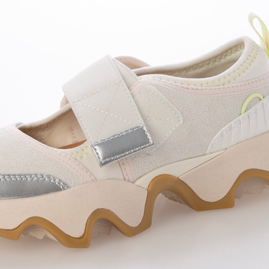 ソレル SOREL KINETIC IMPACT Ⅱ MJ（キネティック インパクト2 メリージェーン）厚底ワンストサンダル NL5107 （シーソルト/ガム） シーソルト/ガム