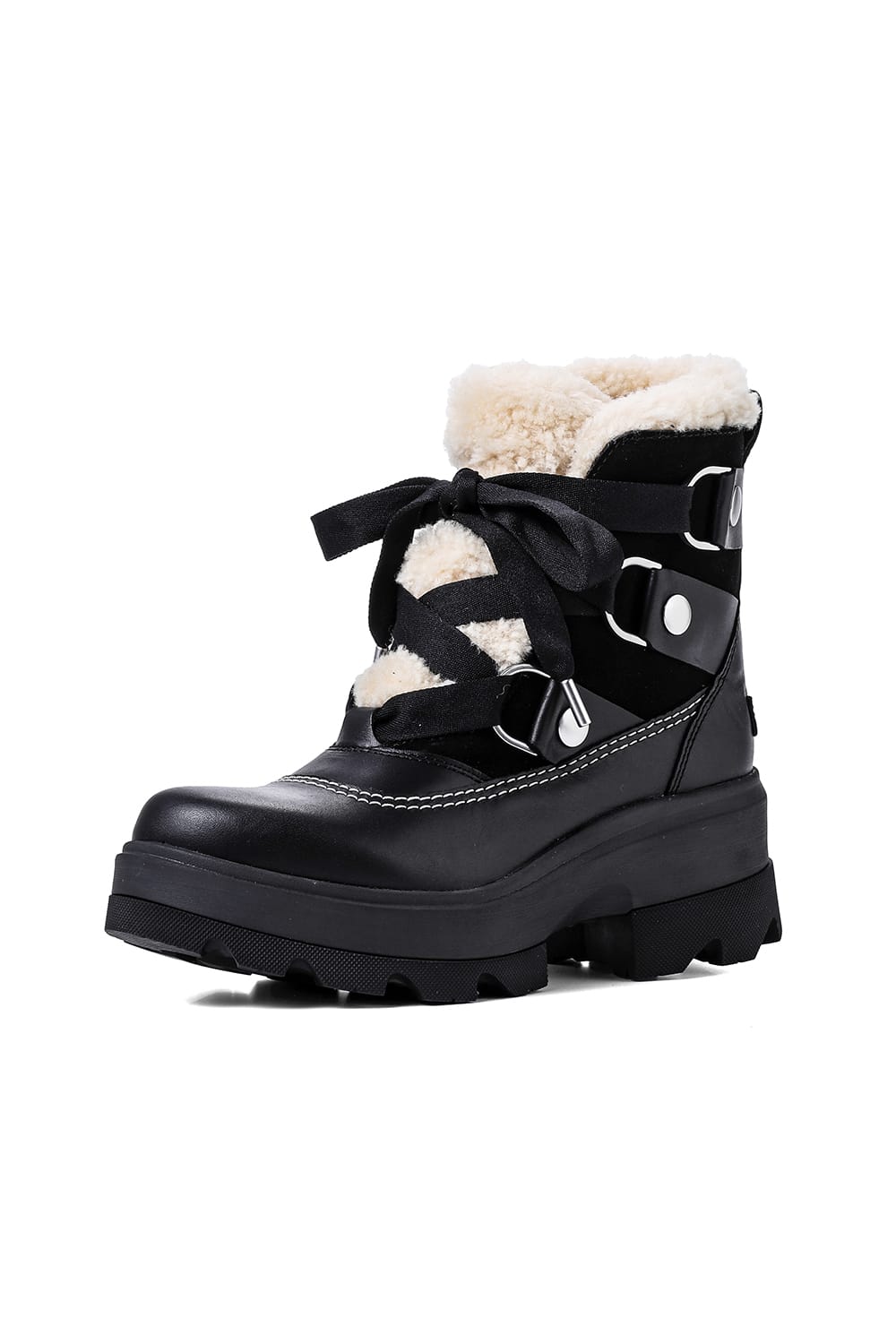 ソレル SOREL JOAN FRWD COZY BOOT WP (Waterproof) （Black/Black） Black/Black