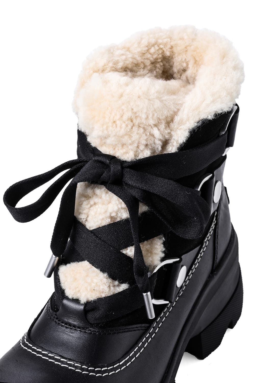 ソレル SOREL JOAN FRWD COZY BOOT WP (Waterproof) （Black/Black） Black/Black