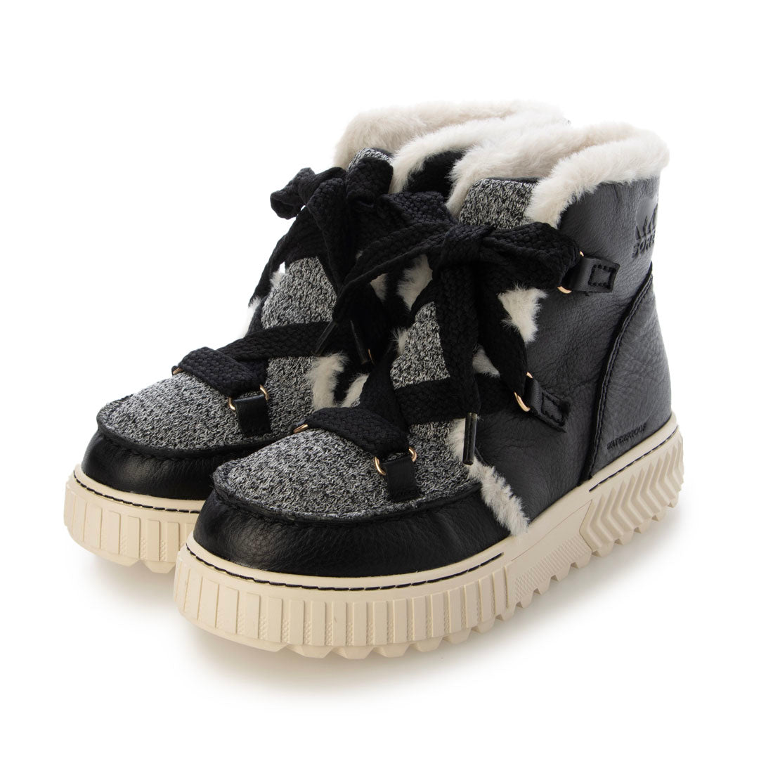 ソレル SOREL ショートブーツ（オーエヌエーアベニューアルパインブーツ ウォータープルーフ） （ブラック） ブラック
