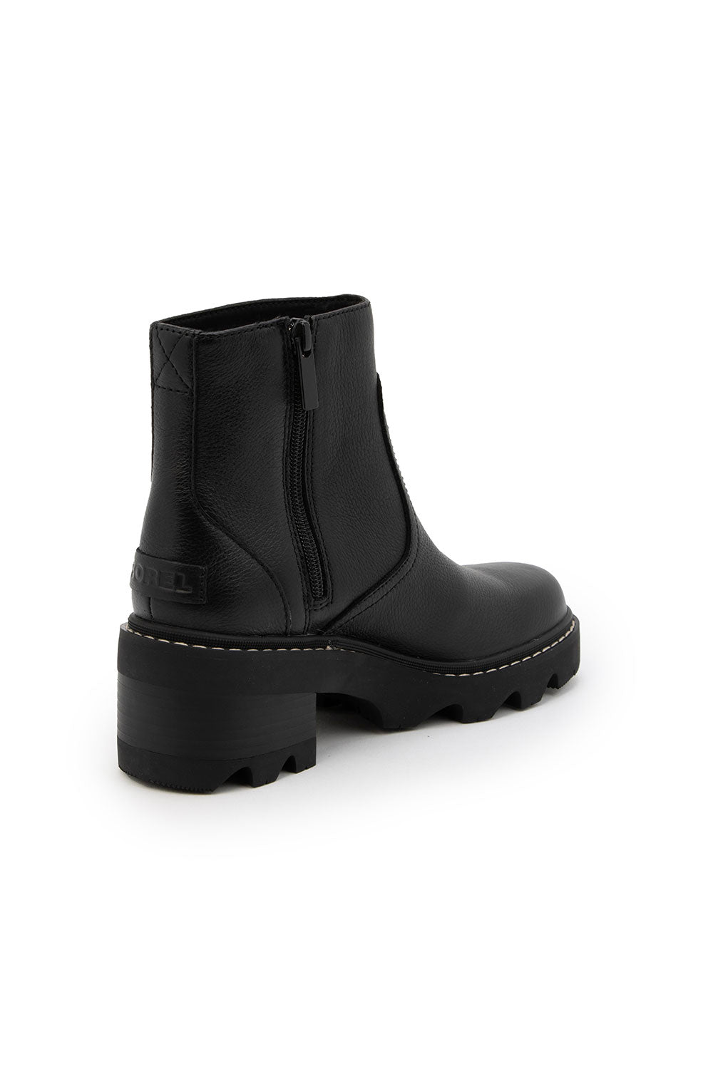 ソレル SOREL JOAN NOW ZIP BOOTIE （Black/Black） Black/Black