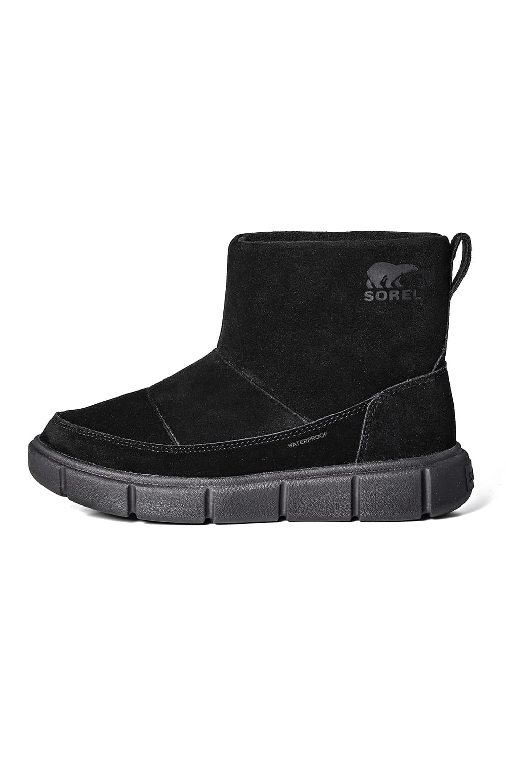 ソレル SOREL SOREL EXPLORER III SLIP-ON WP,Black/Sea Salt