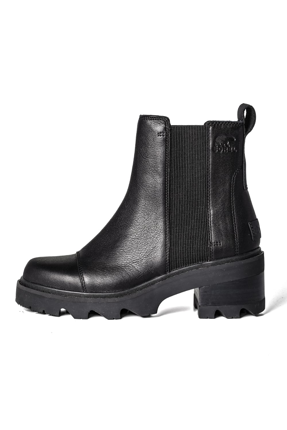 ソレル SOREL JOAN NOW CHELSEA,Black/Black