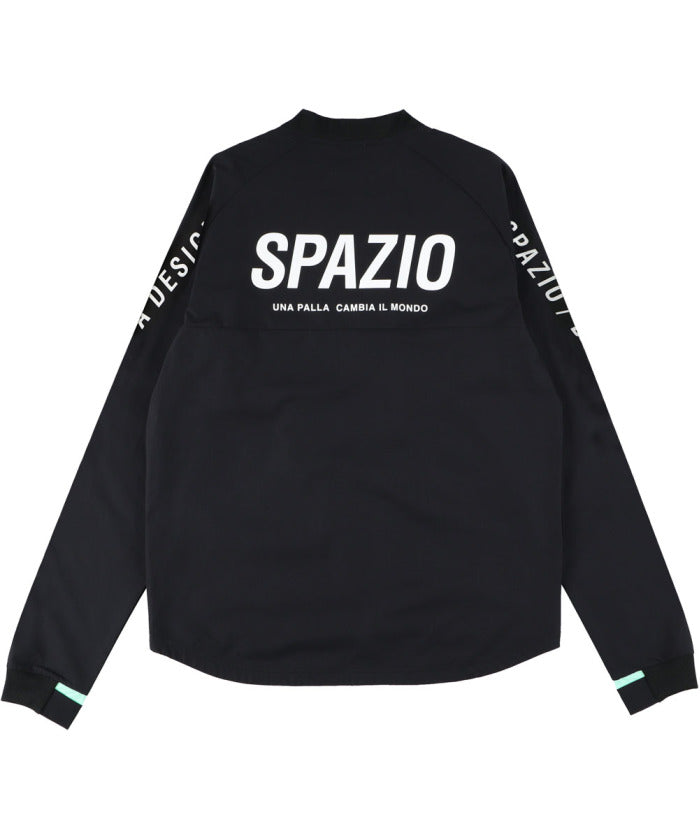 スパッツィオ SPAZIO SPAZIO スパッツィオ フットサル ピステジャージ GEー0836 GE0836 02 （ブラック） ブラック
