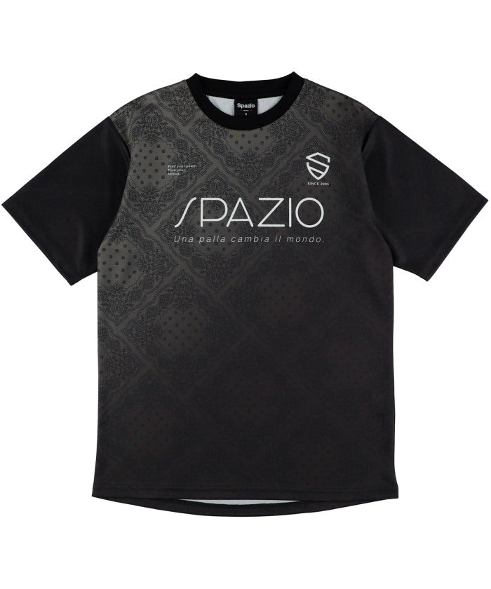 スパッツィオ SPAZIO スパッツィオ Spazio フットサル ペイズリーグラデプラシャツ  GE1147 （21 ネイビー） 21 ネイビー