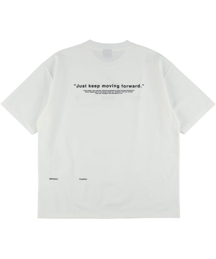 スパッツィオ SPAZIO スパッツィオ Spazio フットサル タイポグラフィオーバーサイズプラ T シャツ  GE1141 （02 ブラック） 02 ブラック