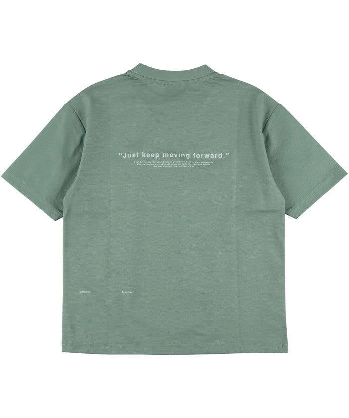 スパッツィオ SPAZIO スパッツィオ Spazio フットサル タイポグラフィオーバーサイズプラ T シャツ  GE1141 （02 ブラック） 02 ブラック