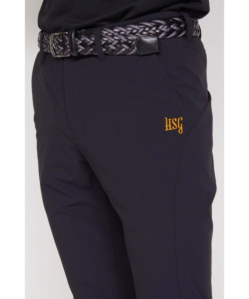 ハイストリートゴルフ HIGH ST. GOLF HIGH ST. GOLF∴ナイロンツイル2WAYストレッチスリムパンツ ＜AdE＞ （ブラック） ブラック