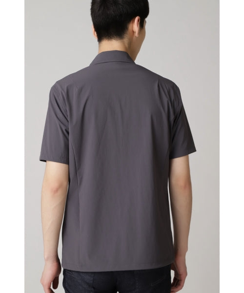 ハイストリート HIGH STREET HIGH STREET∴ナイロン2WAY撥水ストレッチシャツアウター （チャコール） チャコール