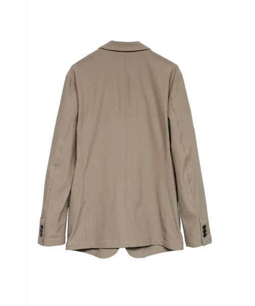 ハイストリート HIGH STREET HIGH STREET∴4WAYグレンチェックジャガードジャケット （ネイビー） ネイビー