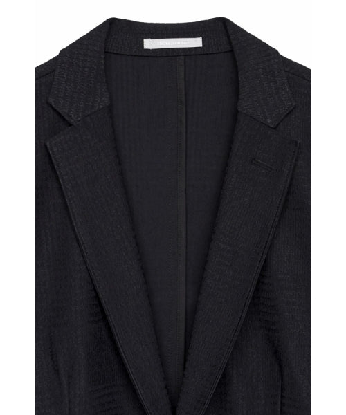 ハイストリート HIGH STREET HIGH STREET∴4WAYグレンチェックジャガードジャケット （ネイビー） ネイビー