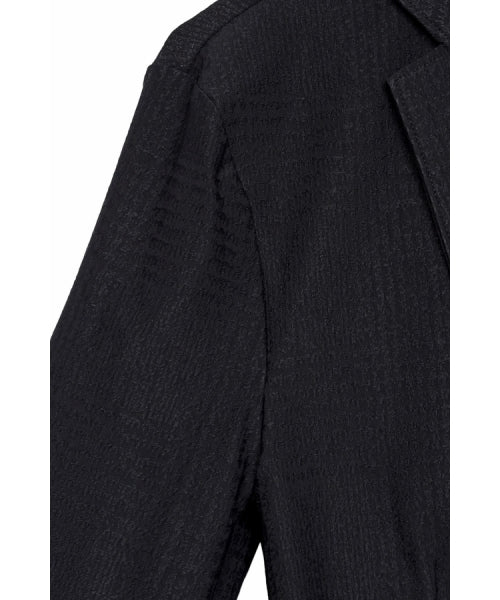 ハイストリート HIGH STREET HIGH STREET∴4WAYグレンチェックジャガードジャケット （ネイビー） ネイビー
