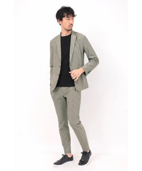 ハイストリート HIGH STREET HIGH STREET∴4WAYブラッシュジャガードジャケット （ブラック） ブラック