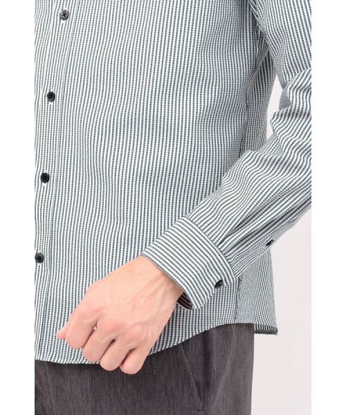 ハイストリート HIGH STREET HIGH STREET∴2WAYサッカーカッタウェイシャツ （ブラック） ブラック