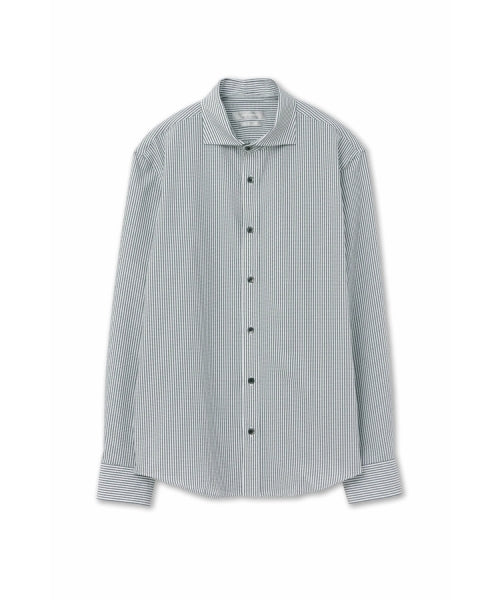 ハイストリート HIGH STREET HIGH STREET∴2WAYサッカーカッタウェイシャツ （ブラック） ブラック