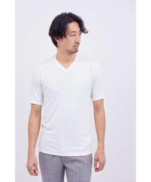 ハイストリート HIGH STREET HIGH STREET∴オンデJQハンソデVネック （ブラック） ブラック