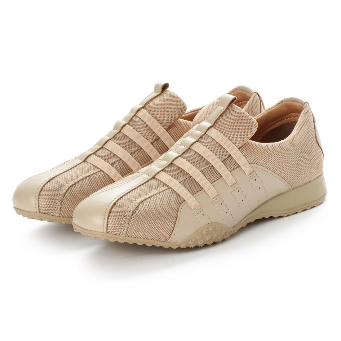 スピーディーダック SPEEDY DUCK レディーススニーカー 7604,BEG