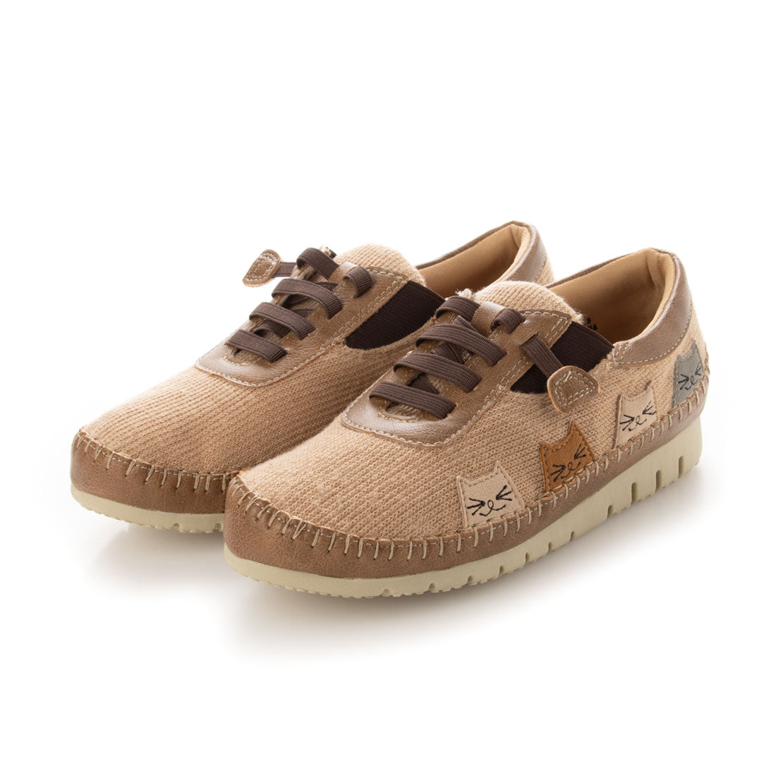 スピーディーダック SPEEDY DUCK レディースカジュアル猫シューズ 7342 （BRN） BRN