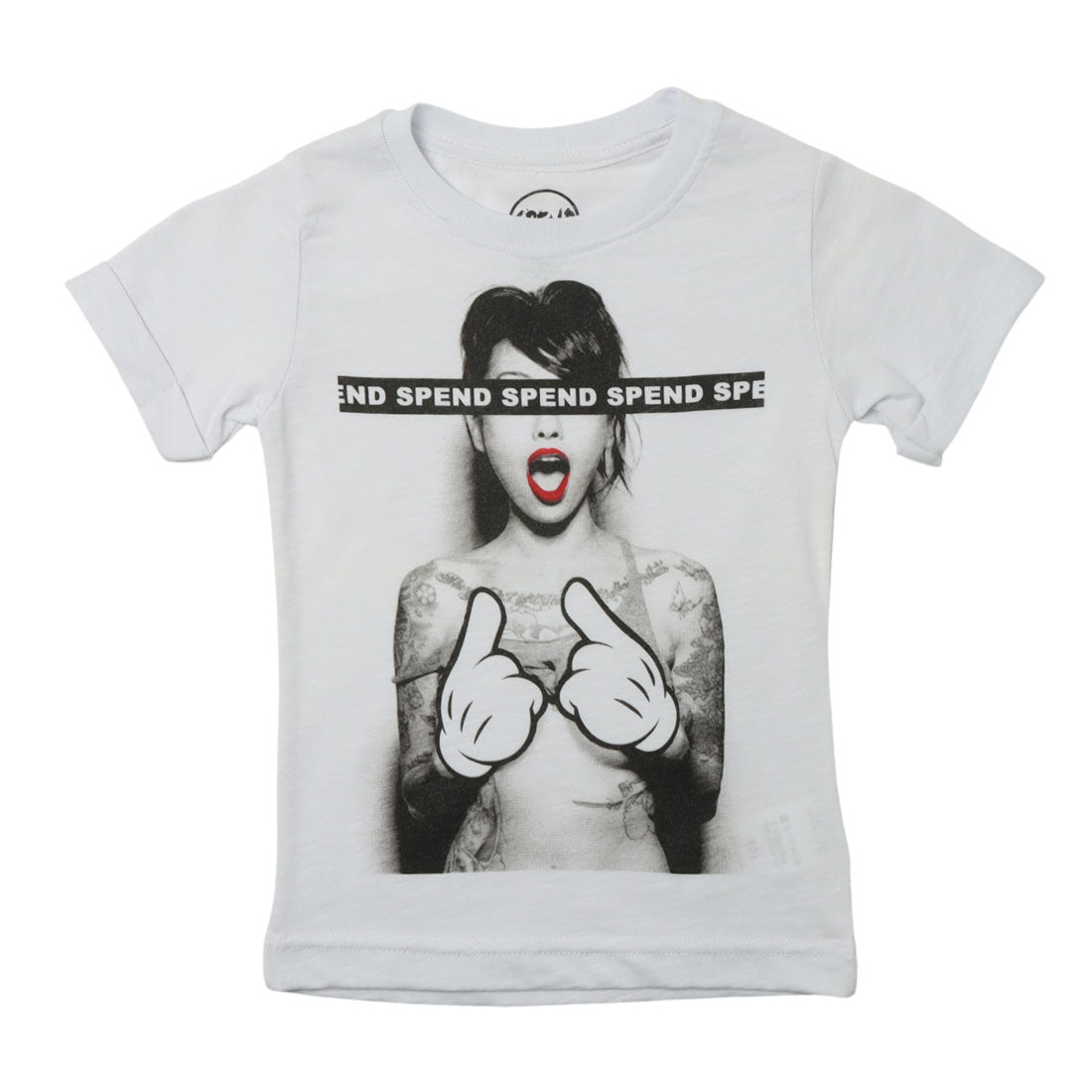 スペンド SPEND WOW KIDS T-SHIRT （ホワイト） ホワイト