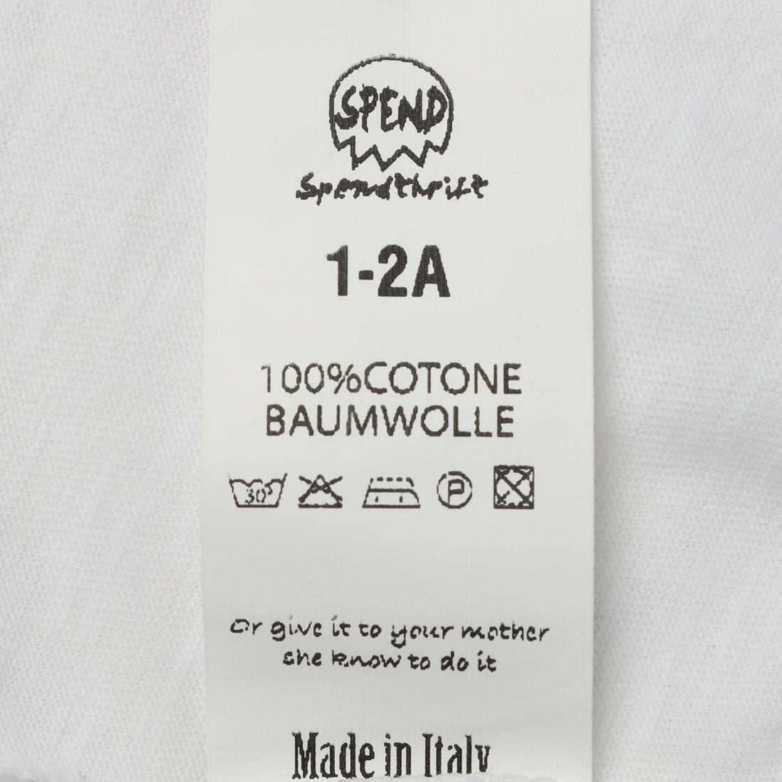 スペンド SPEND WOW KIDS T-SHIRT （ホワイト） ホワイト