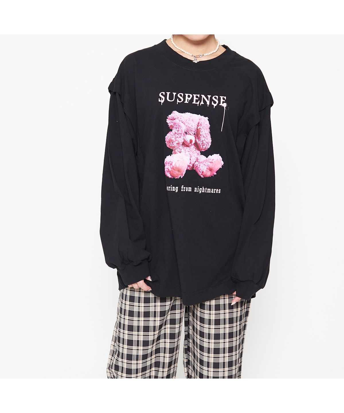 スピリトーゾ Spiritoso 【spiritoso】クレイジーベアタックロンT （ブラック） ブラック