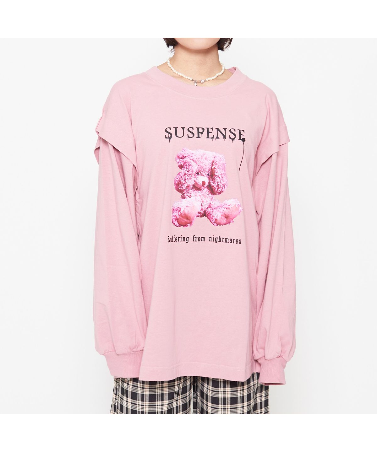 スピリトーゾ Spiritoso 【spiritoso】クレイジーベアタックロンT （ピンク） ピンク