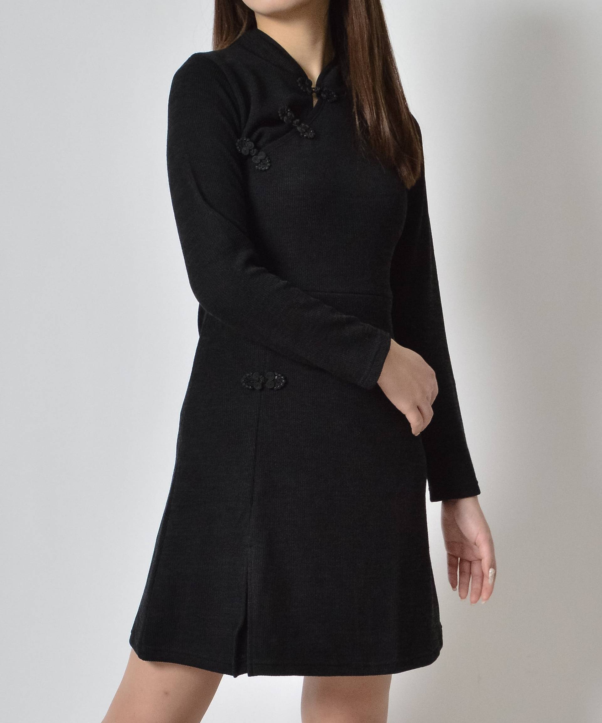 スピリトーゾ Spiritoso チャイナニットワンピース