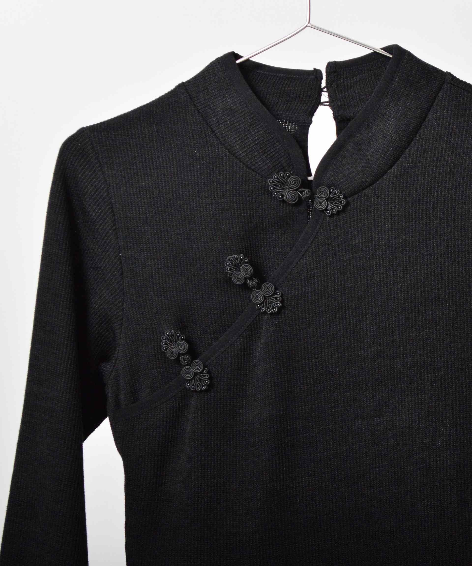 スピリトーゾ Spiritoso チャイナニットワンピース