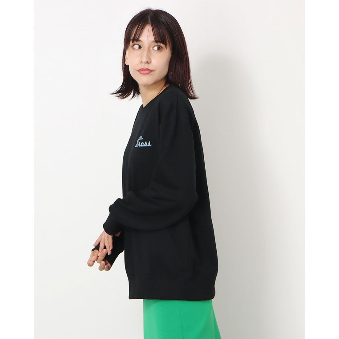スピリトーゾ Spiritoso 裏毛 BIGプルオーバー