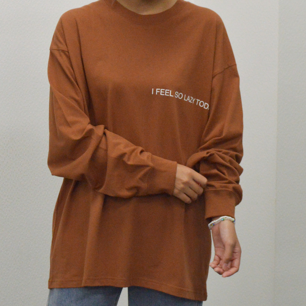 スピリトーゾ Spiritoso フラワーブーツプリントロンT