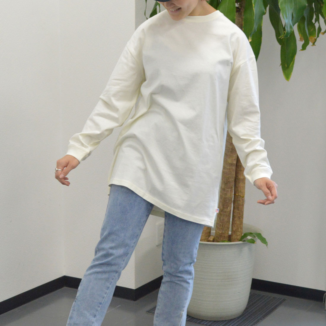 スピリトーゾ Spiritoso USAコットンロングロンT