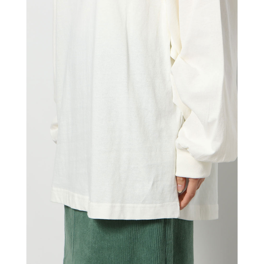 スピリトーゾ Spiritoso ロゴプリントタックロンT