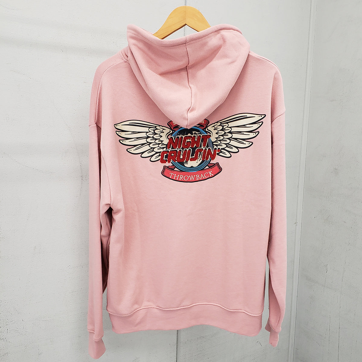 スピリトーゾ Spiritoso ウイングさがら刺繍バックプリントパーカー