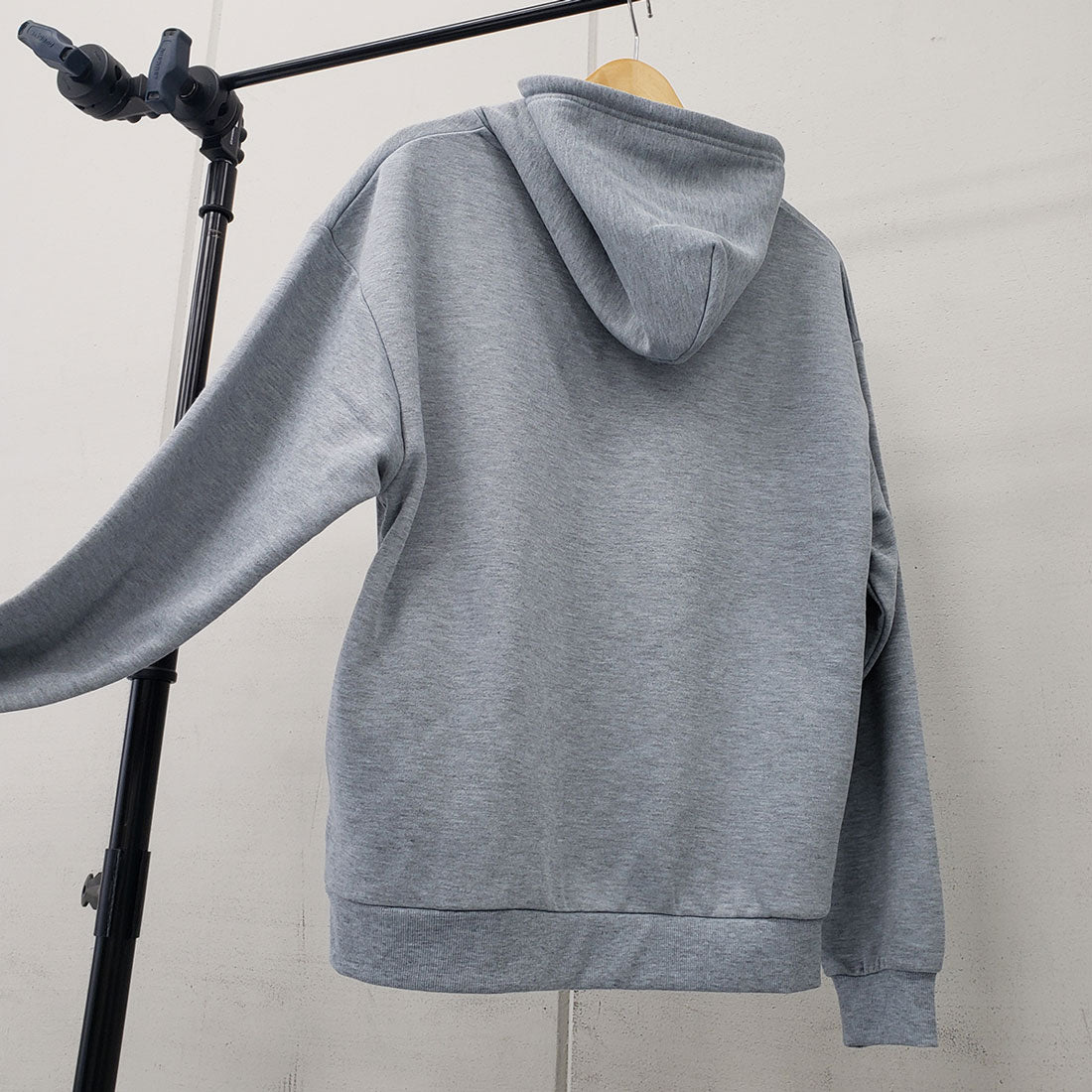 スピリトーゾ Spiritoso daylightビッグプリント裏起毛パーカー