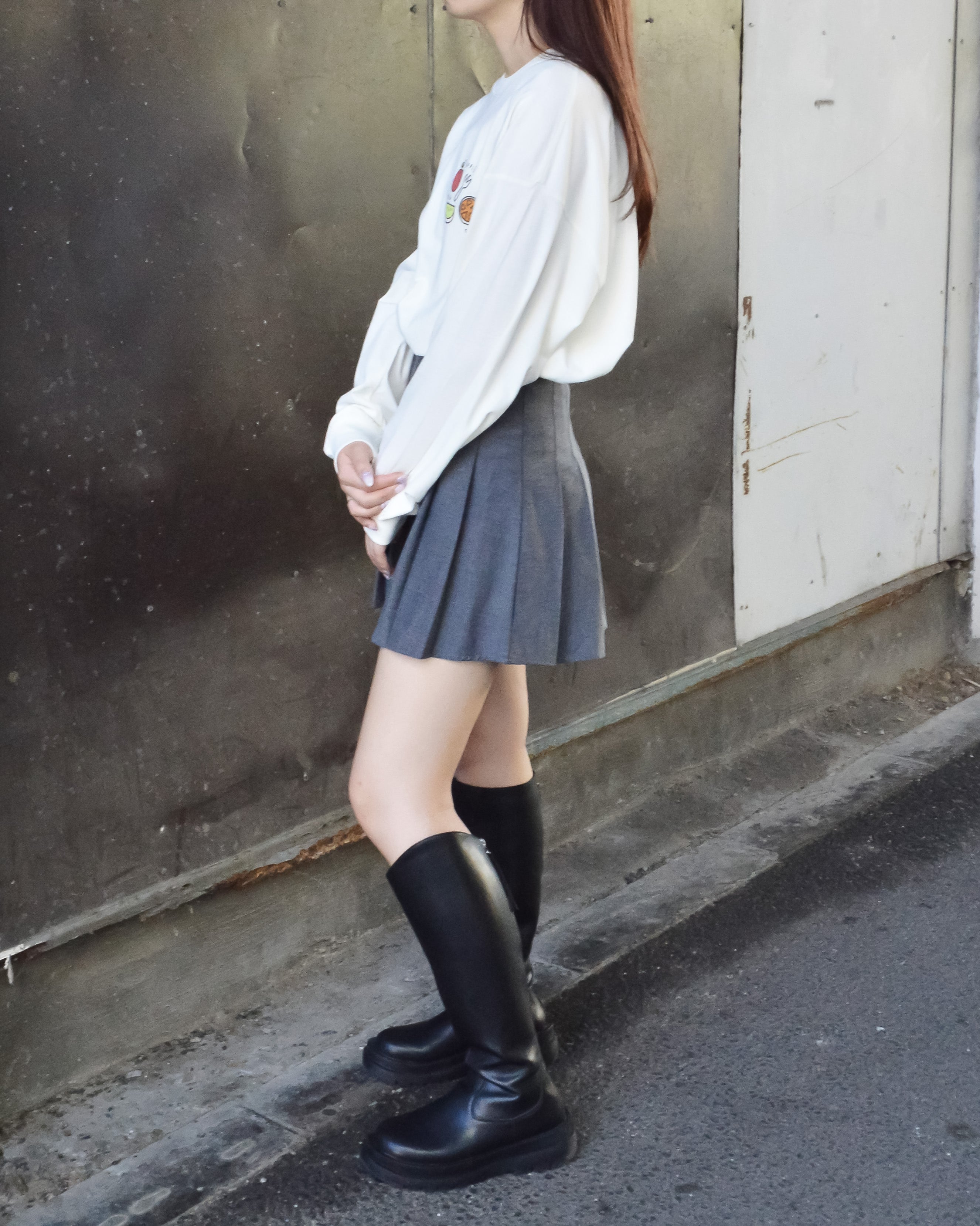 スピリトーゾ Spiritoso ワンポイントフルーツロゴTシャツ